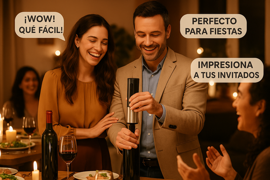 Imagen lifestyle con pareja en cena